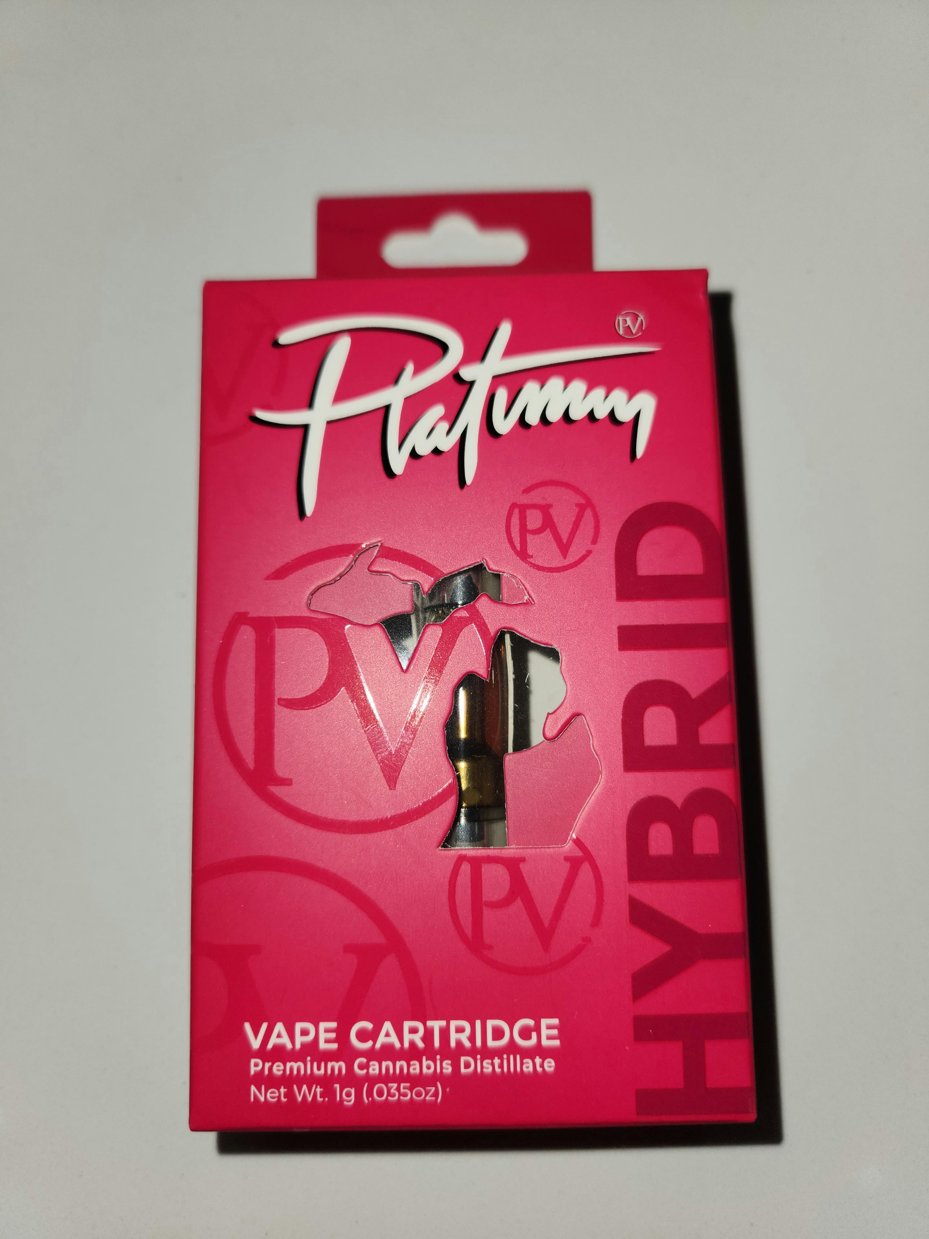 Platinum Vape - 1g Cart - Tropical Lime Splash