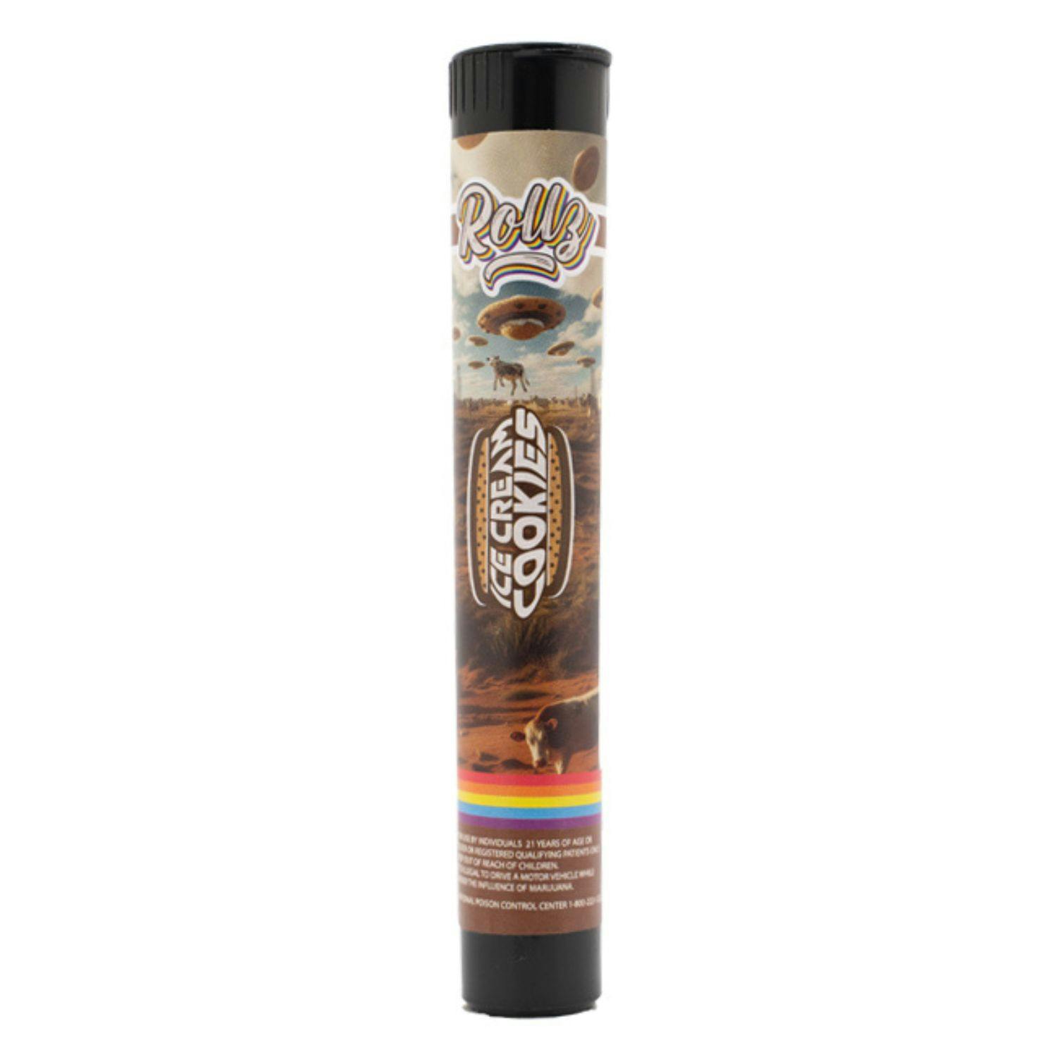 Rollz - Infused Preroll - (1g) - **ICE CREAM COOKIES** (10/$16)
