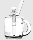 Coffee Mug Pocket Bubbler Clear