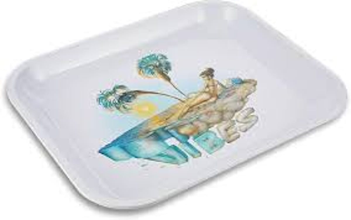 Photo of VIBES | Small Metal Private Island Rolling Tray