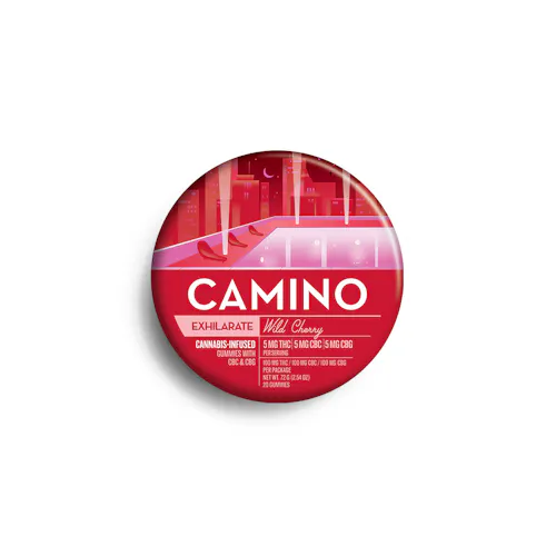 Camino Wild Cherry Exhilarate Gummies [20pk]-1