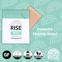 RISE - Transdermal Patch - RSO - 50mg TAC - product image at King of Budz