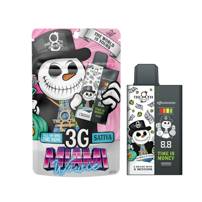 The 8th - 3g Disposable - Miami Wowie (S)