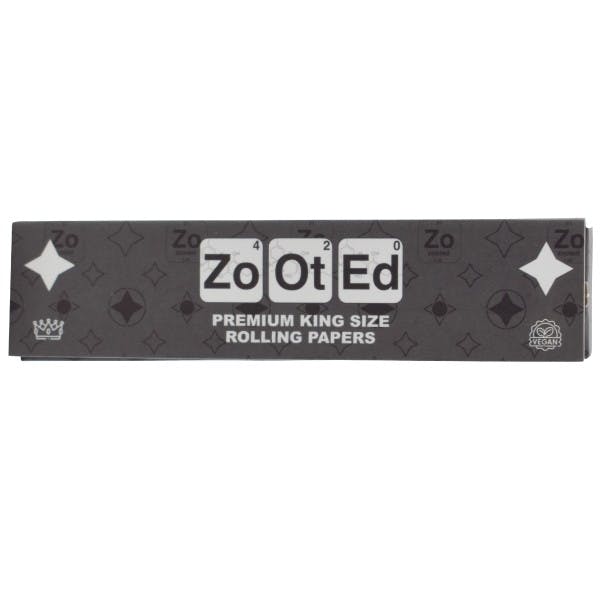 Product: ZOOTED | PREMIUM ROLLING PAPERS | KING SIZE