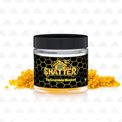 Shatter House - 5g Crumble Bucket - Orange Marmalade