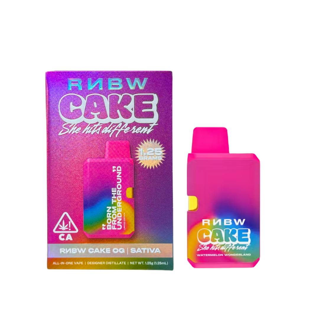 RNBW CAKE OG DESIGNER DISTILLATE ALL-IN-ONE