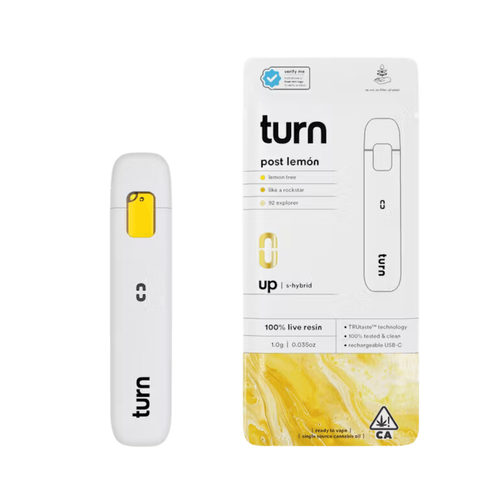 POST LEMON LIVE RESIN TURN UP ALL-IN-ONE