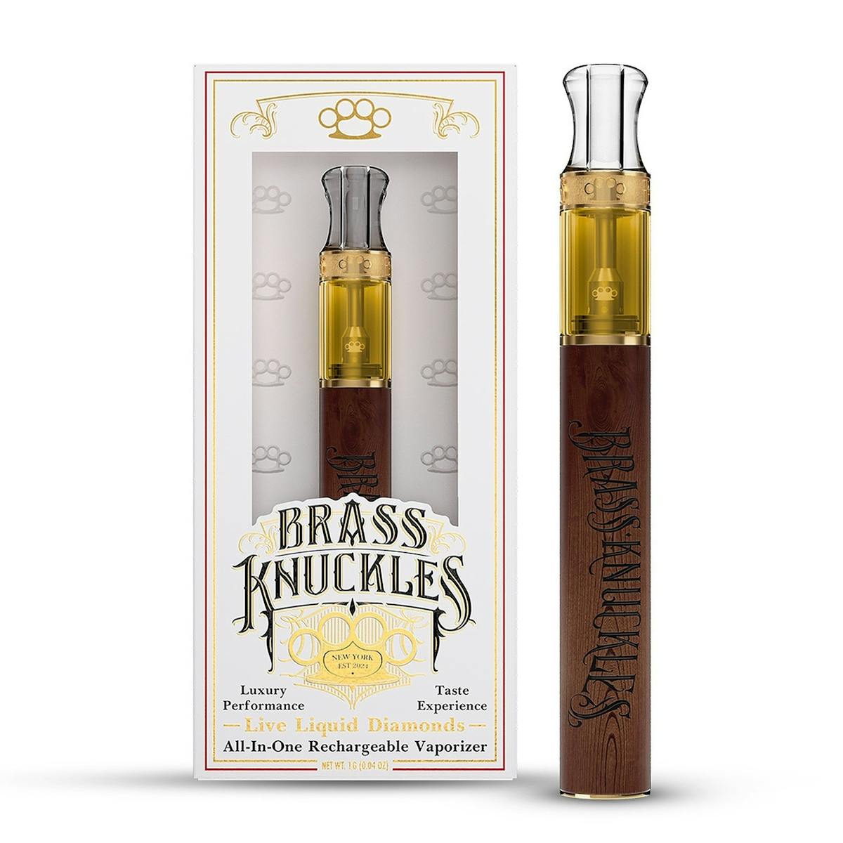 Photo of Brass Knuckles | Guava Gelato Live Liquid Diamond Vape 1g
