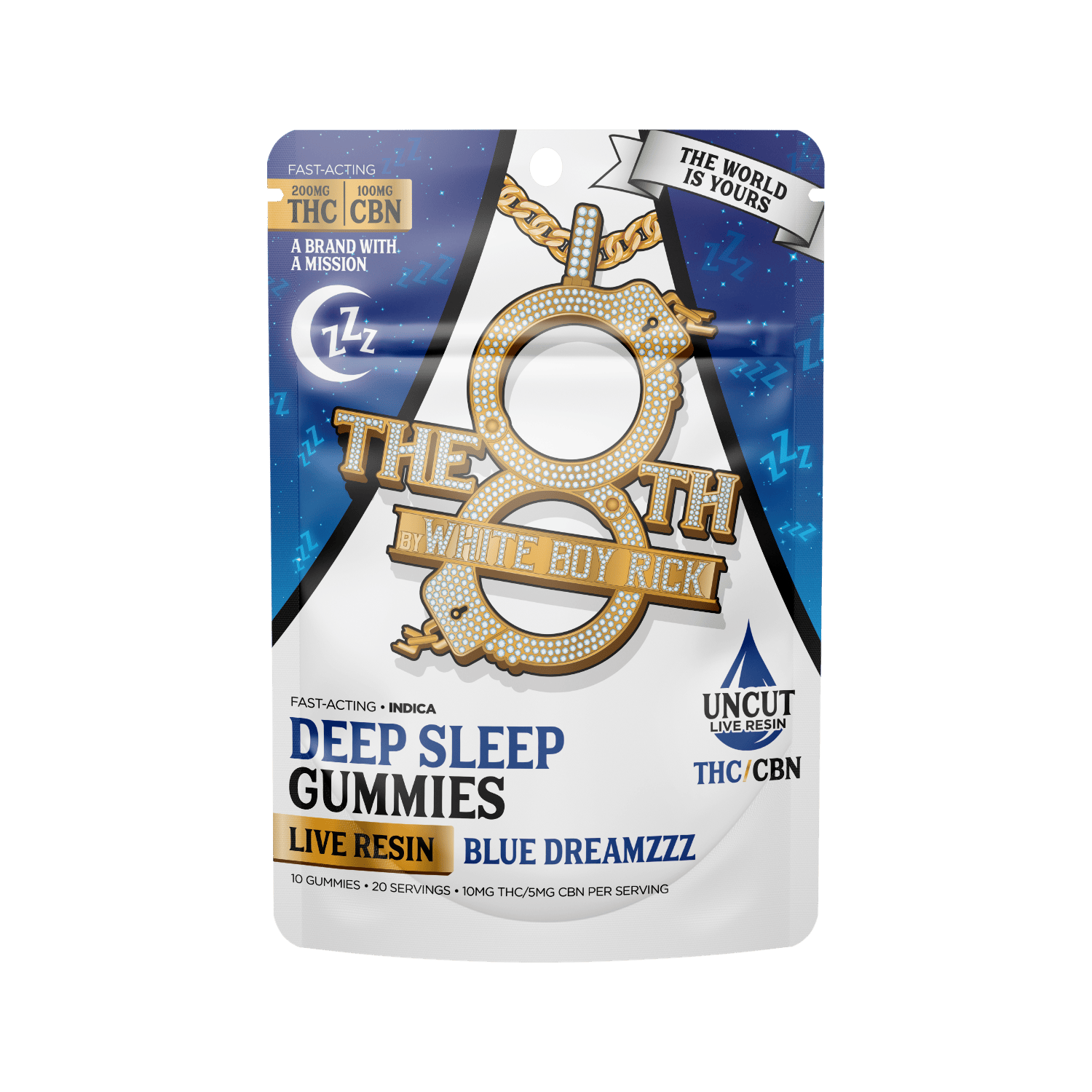 THE CALIFORNIANS, Teensville Records, 新品 Buy The 8th - 200mg THC : 100mg CBN Live Resin Gummies - Blue