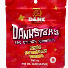 Dank Extracts - 200mg Nerd Gummies - Strawnana