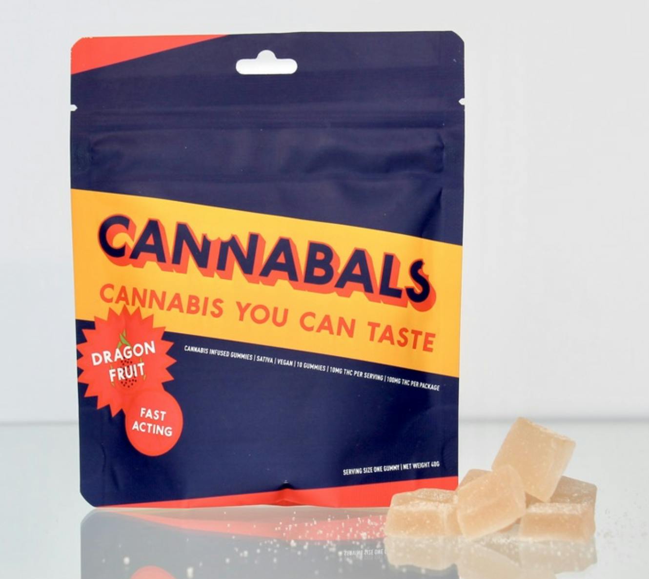 Edibles | Cannibals | Dragon Fruit | 100mg | 10pc