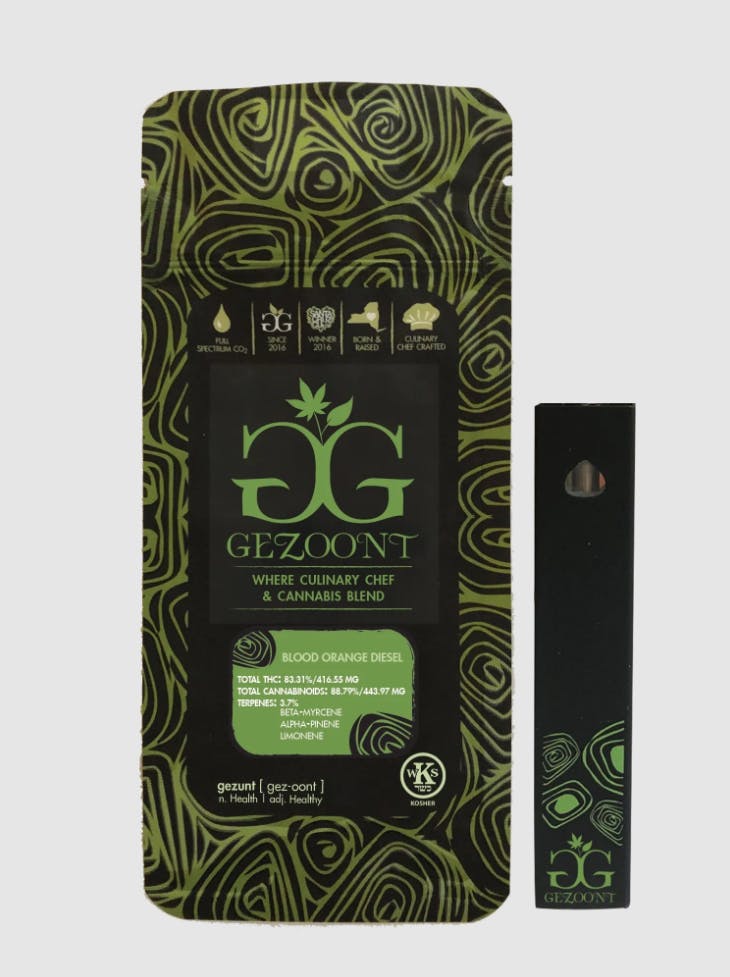 Gezoont Goodies Lime Sugar Cookie .5g Vape - The Flowery NY