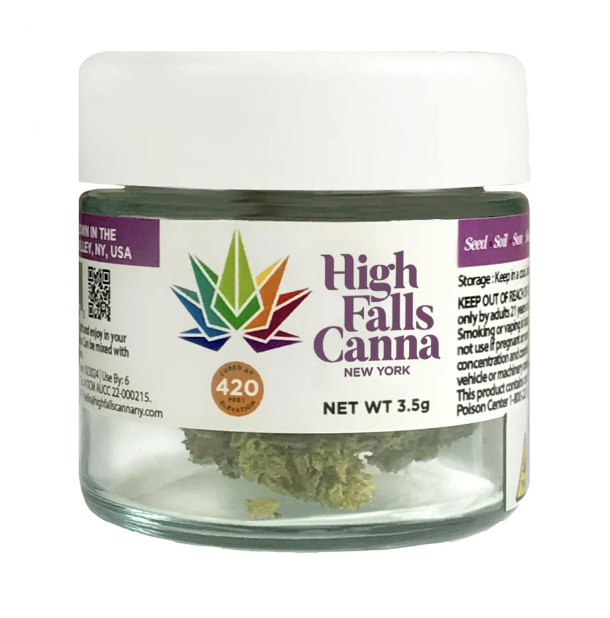 Photo of High Falls Canna – Hudson Valley Gelato – 3.5g