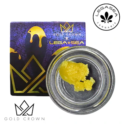 Gold Crown x LegaSea - 1g Budder - Pink Runtz