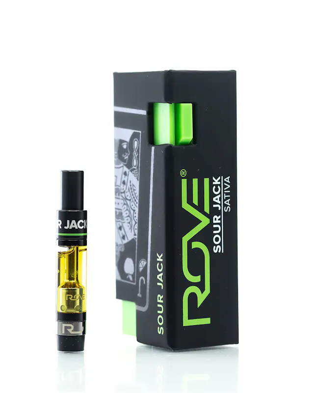 Rove Cartridge Sour Jack (S) 1g (sativa, cartridges)