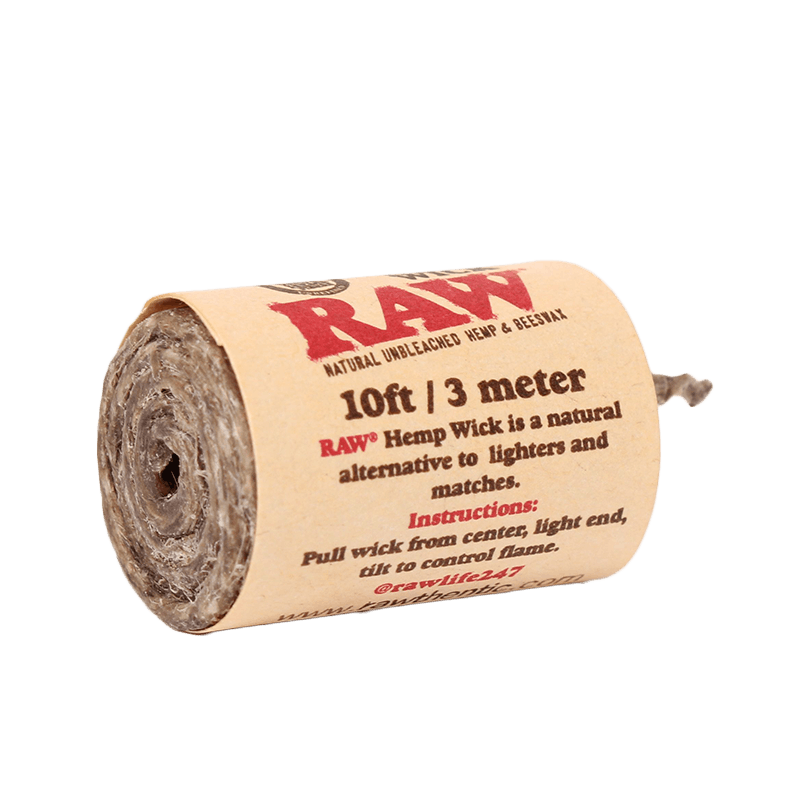 Raw Hempwick (10ft)