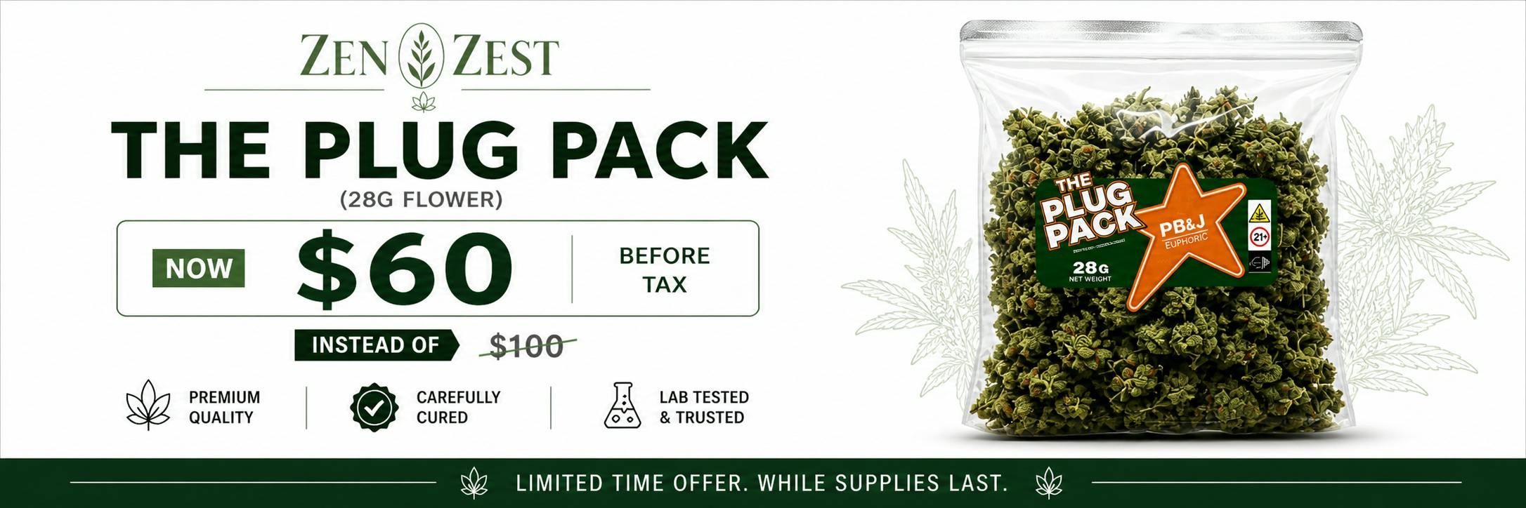 THE PLUG PACK OZ $60
