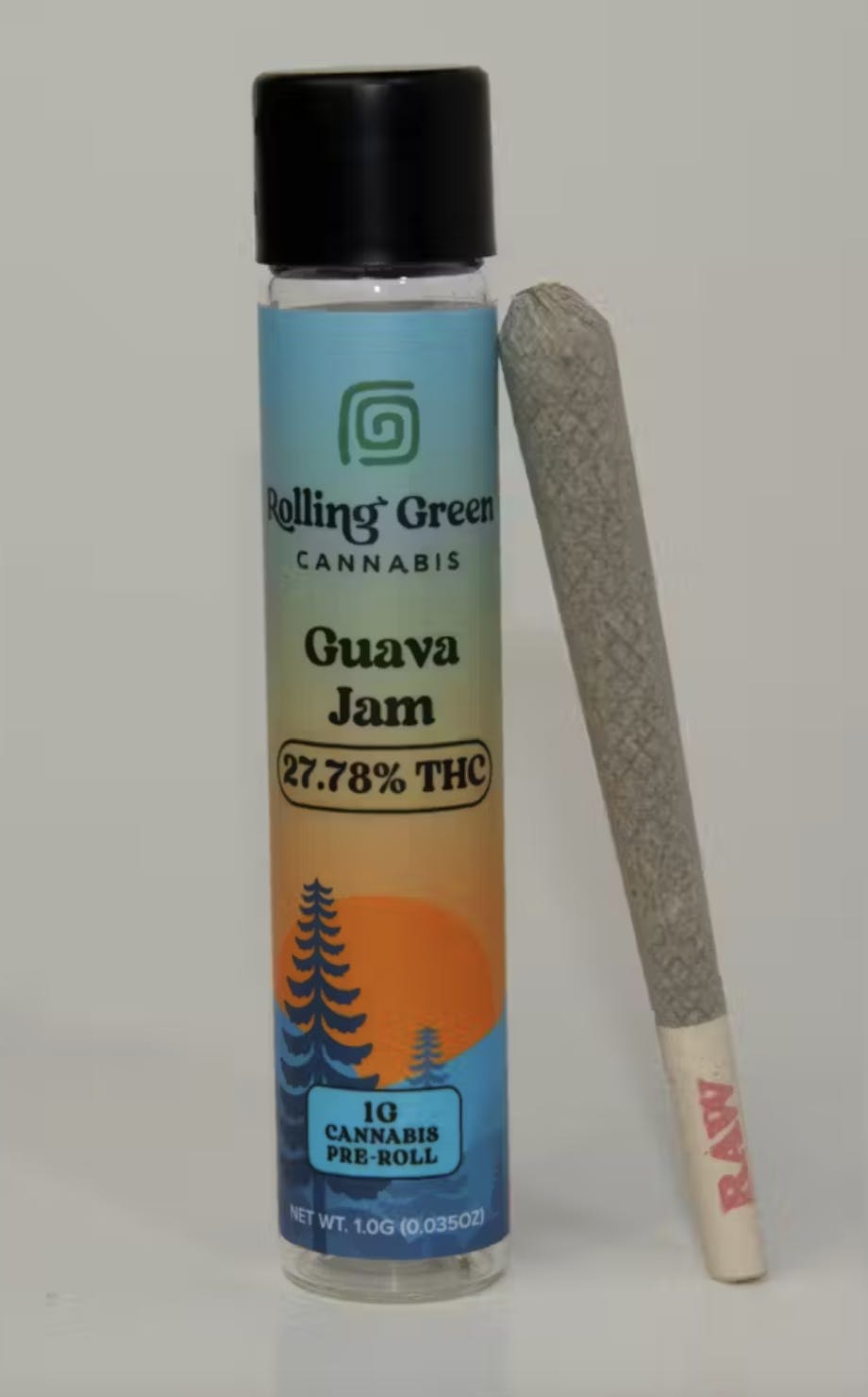 Rolling Green Cannabis-1G-Pre-Roll-Guava Jam