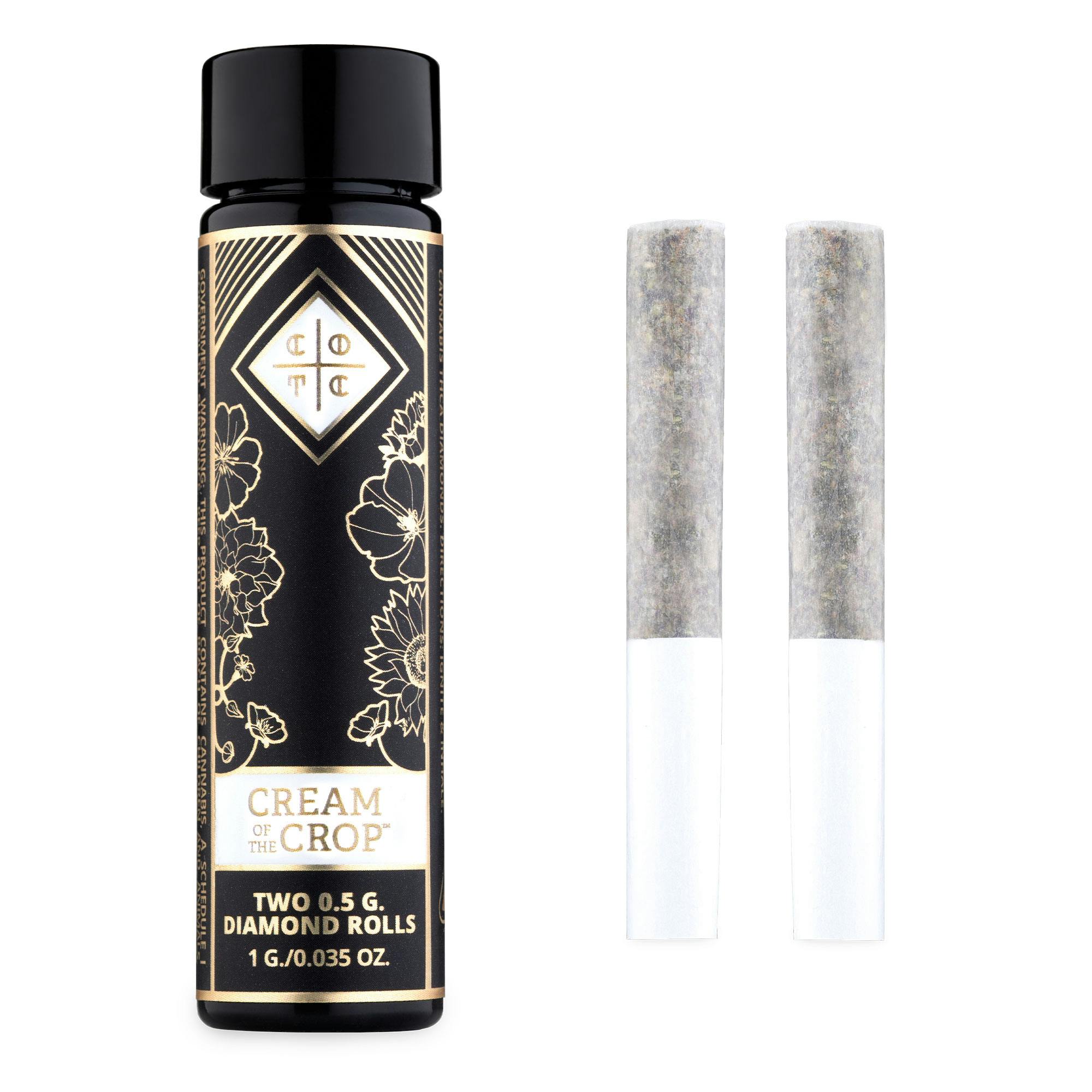 MOROCCAN PEACHES X CHEM 91 2PK DIAMOND INFUSED PREROLLS