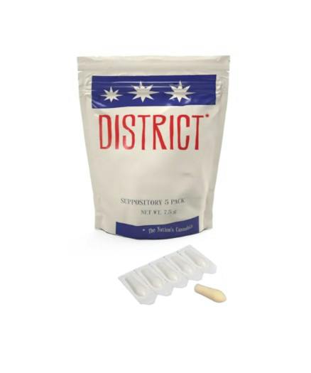 5 pack - Suppository 40mg THC Only