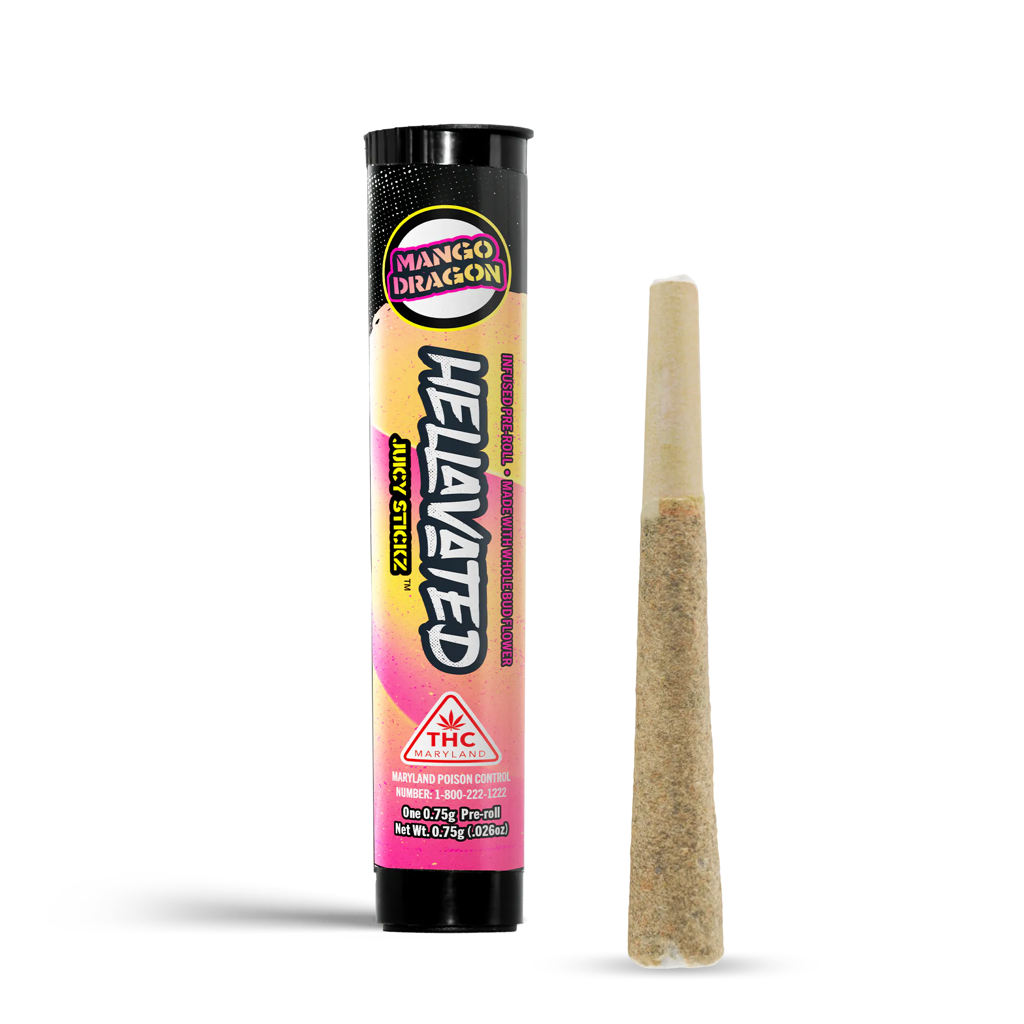 Mango Dragon Juicy Stickz | 0.75g at Liberty (Oxon Hill)