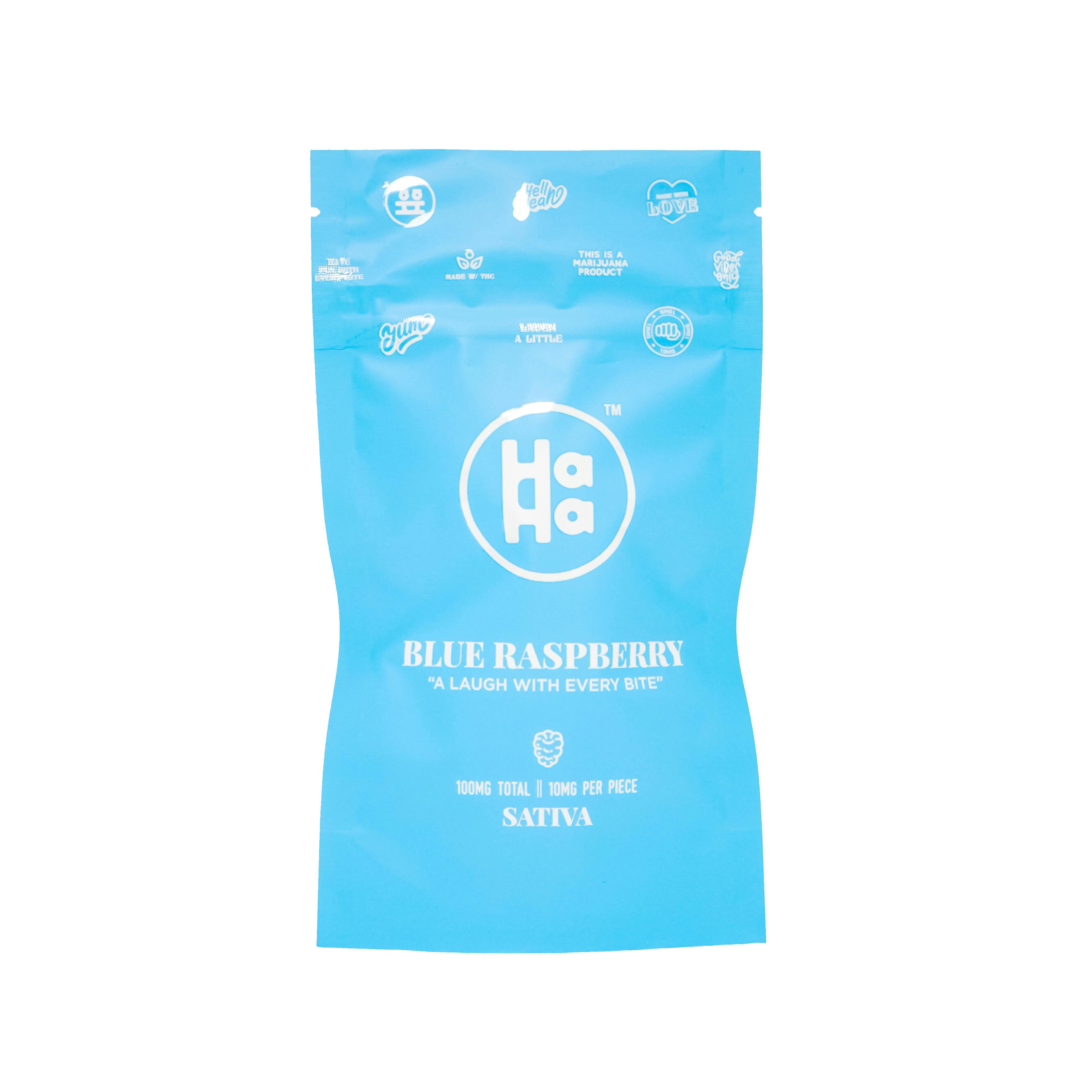 HaHa Edibles HaHa | Blue Raspberry Gummies 100mg