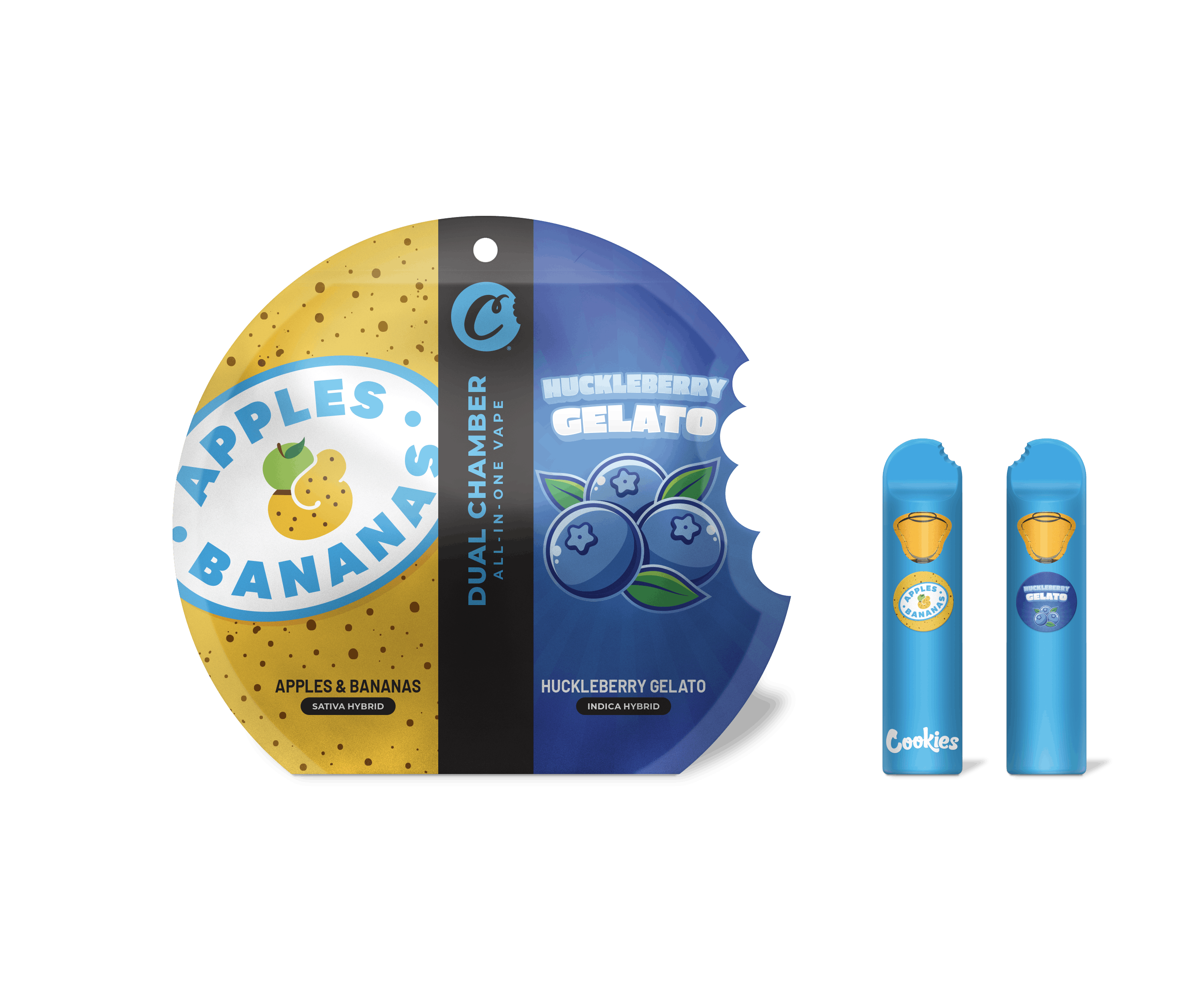 Shop Cookies Cookies - 3:1 Dual Chamber - Apples & Bananas