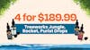 4 for $189.99 - Treeworks Jungle, Rocket, Purist Drops
