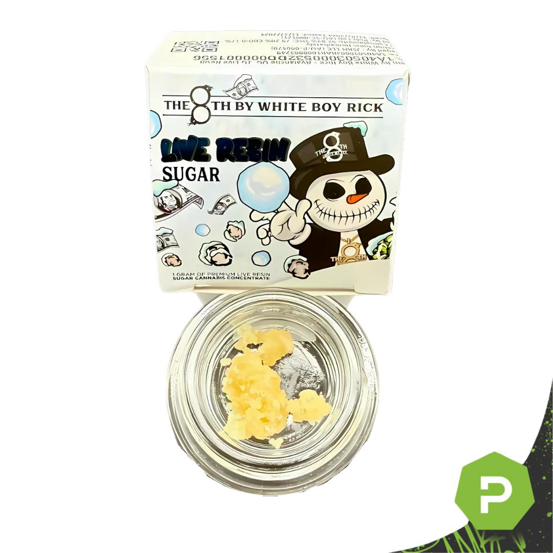 AVALANCHE Marijuana ヘッド トップ 10k The 8th by White Boy Rick Avalanche OG Live Resin Rec - Exclusive