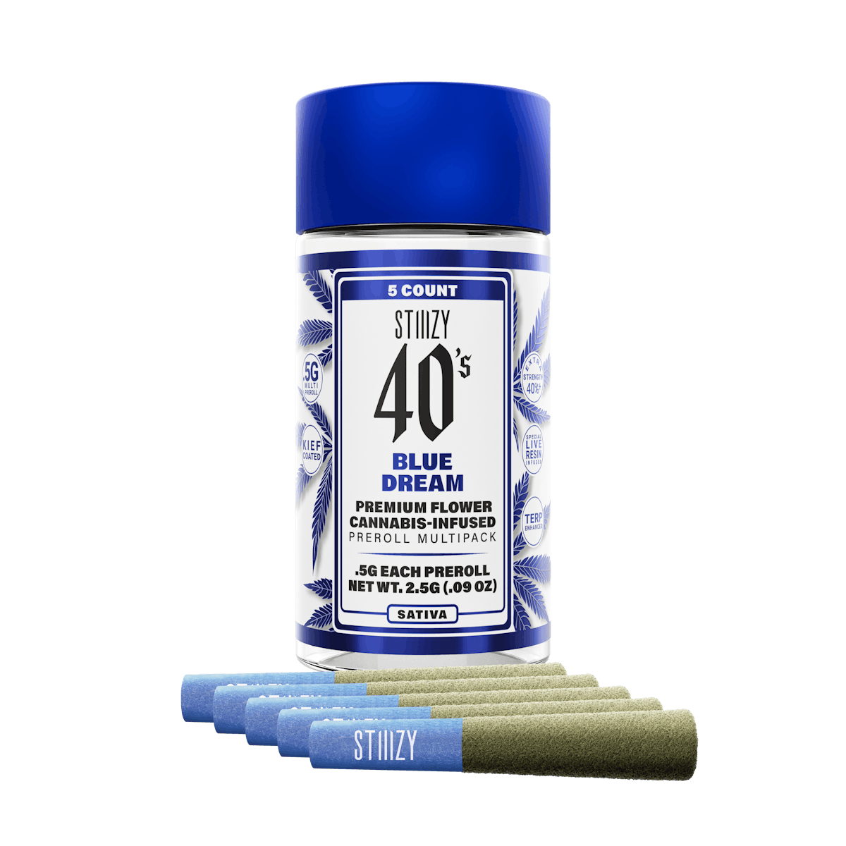 Photo of Blue Dream | 40’s Infused Preroll | 5pk