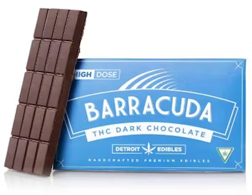 Barracuda Bar | 200mg THC Chocolate Bar | Dark Chocolate