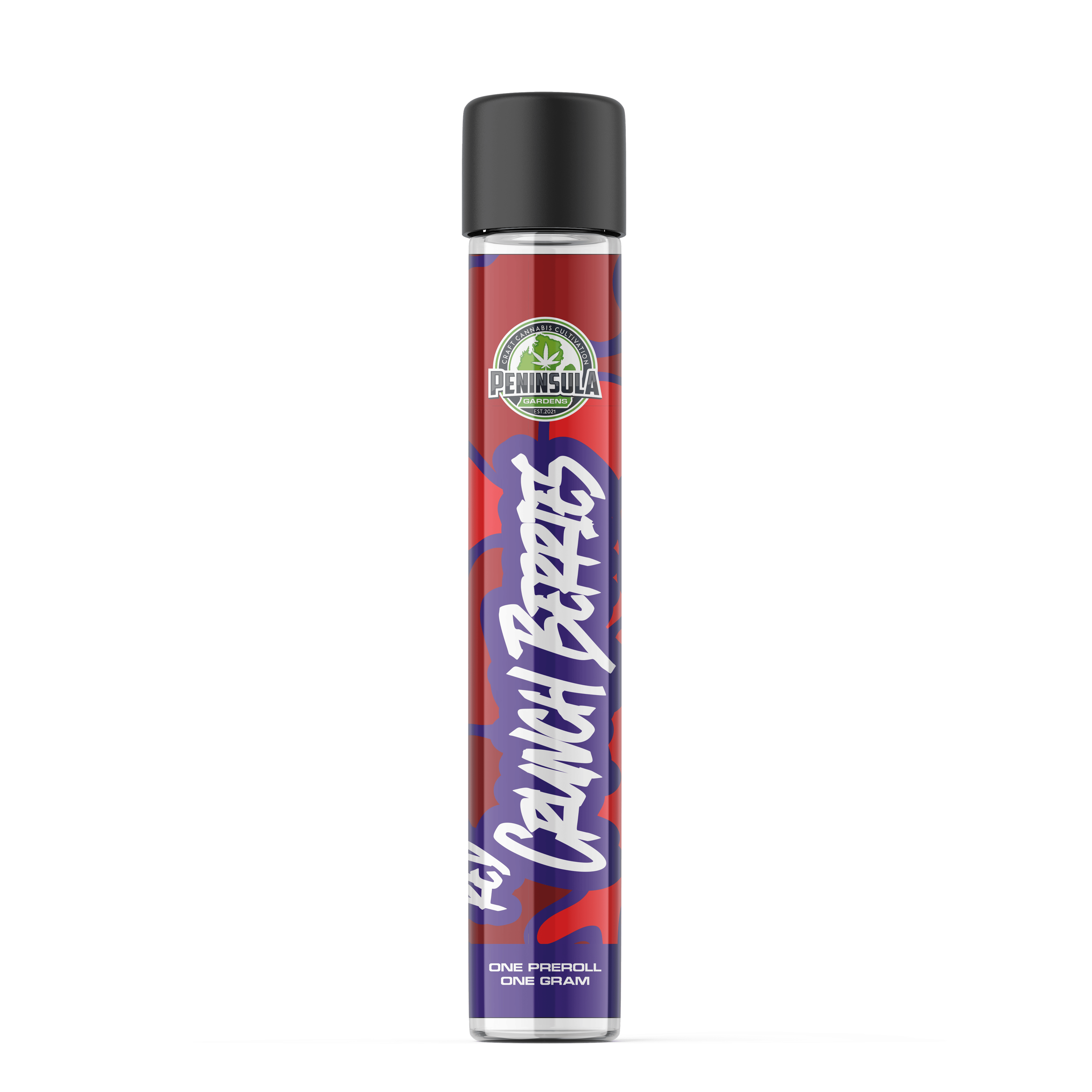 Peninsula Gardens PENINSULA GARDENS | RED CRUNCH BERRIES | PRE-ROLL HYBRID — PRE_ROLLS