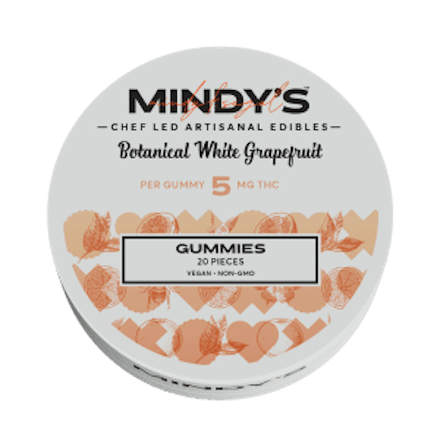 White Grapefruit Gummies (H) - 100mg 20pk - Mindy's - Image 2