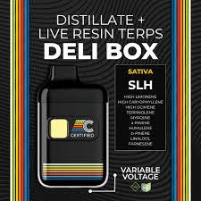 Certified: SLH - LRT Deli Box Disposable 1g