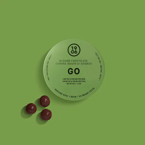 Go Chocolate Coffee Beans | 20pk | 100mg-3
