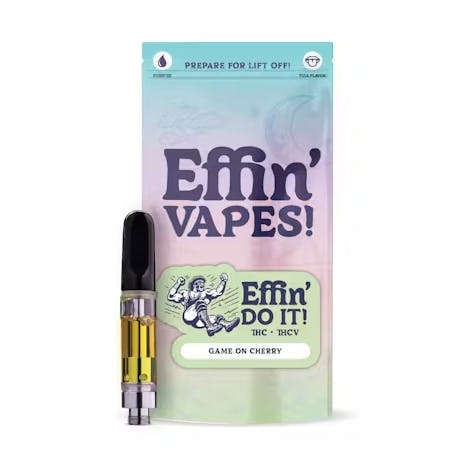 Product AWH Effin' Cart - Game On Cherry 1g (7:1 THC:THCV) (Do It)