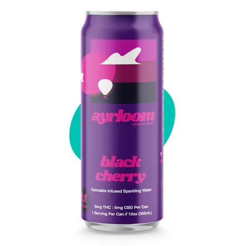 Ayrloom | Black Cherry | 1:1 | 5MG THC : 5MG CBD | Singles-1