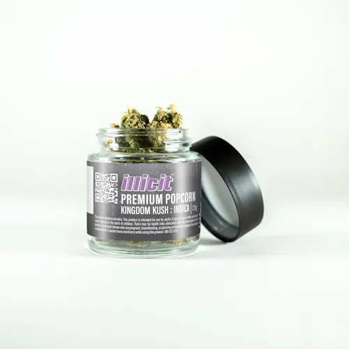 Kingdom Kush Popcorn Flower 7g-active