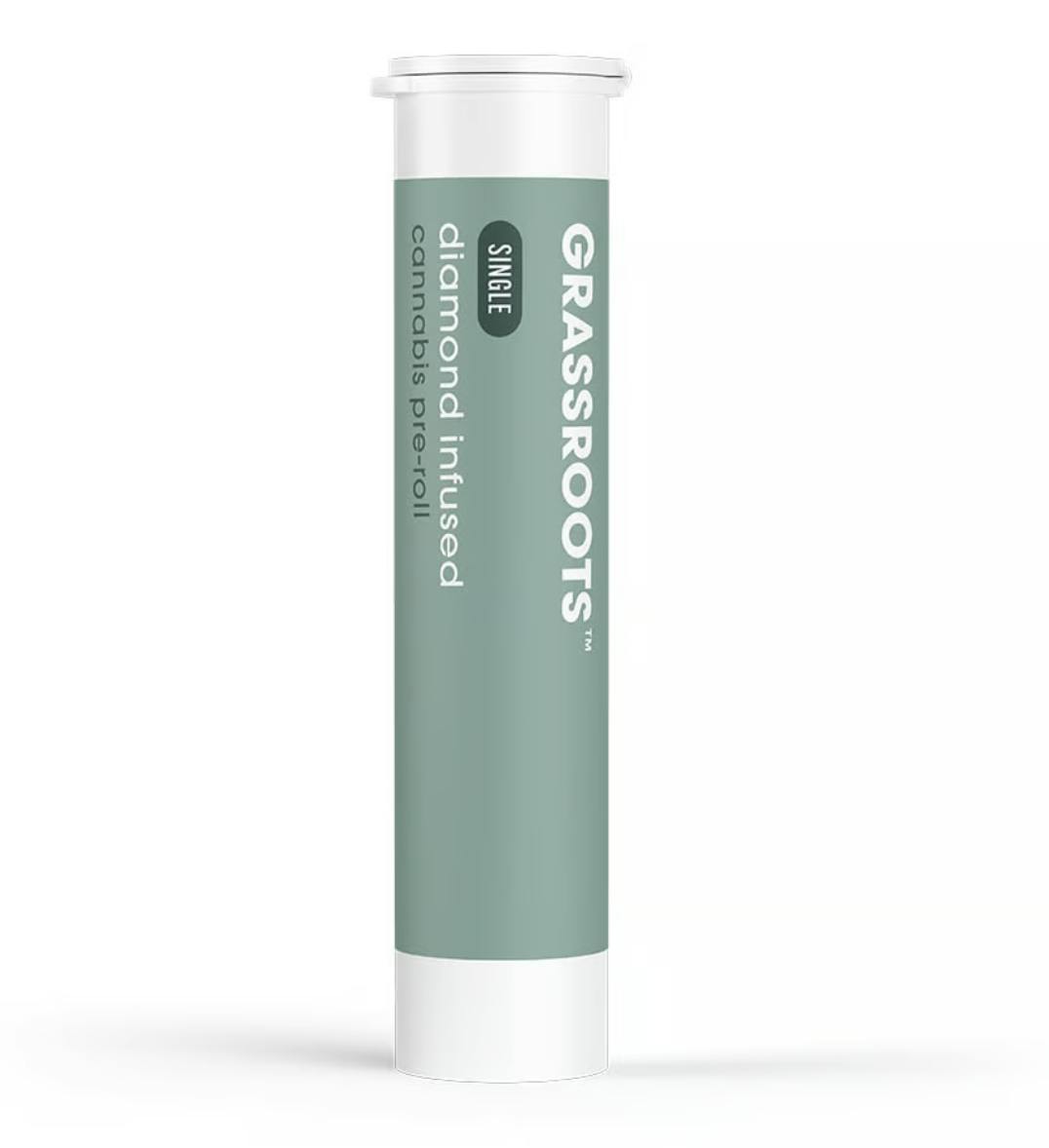 Grassroots  | Green Caffeine | 1G Diamond Pre-Roll-0