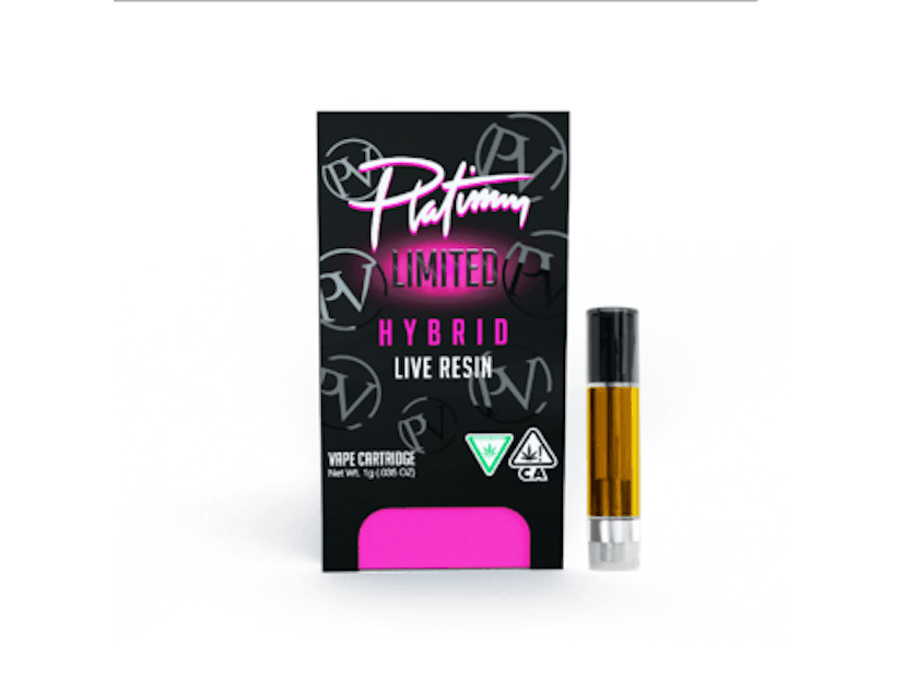 Platinum Vape - Banana Munson Live Resin Cartridge