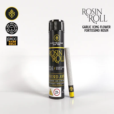 Electraleaf - 1g Rosin Infused Preroll - Garlic Icing x Fortissimo