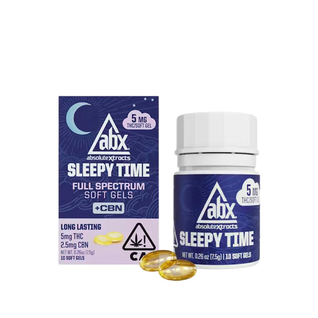 SLEPPY TIME SOLVENTLESS CBN SOFT GELS 5MG 10PK