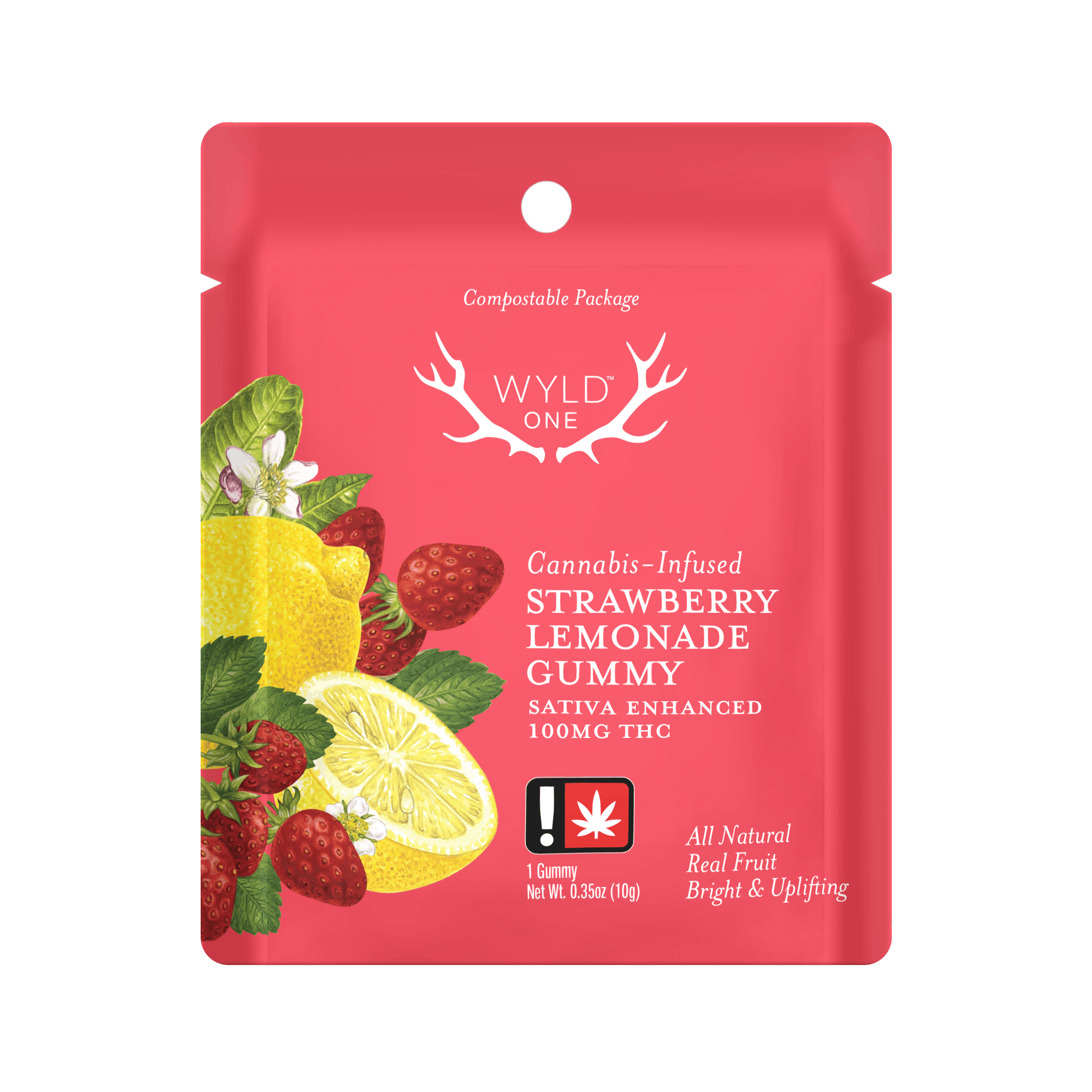Photo of Strawberry Lemonade Wyld Ones 100MG Gummy (Wyld)