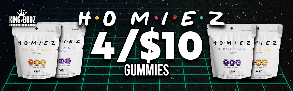 Homiez - 200mg Gummies - 4/$10
