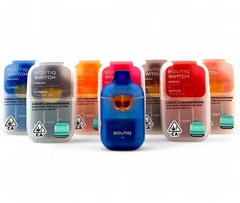 Boutiq - 2g Liquid Live Diamonds Disposable - Wowie x Runtz x Pink