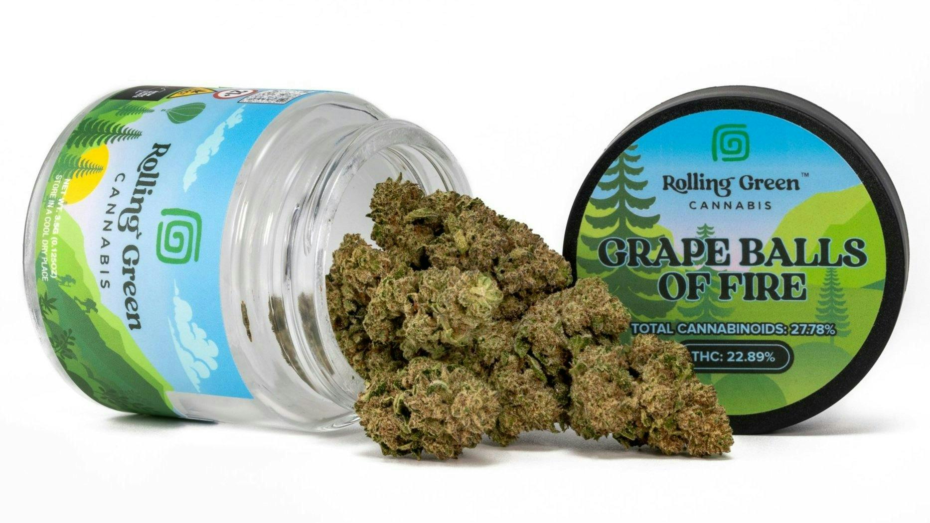 Photo of Rolling Green – Grape Balls of Fire
