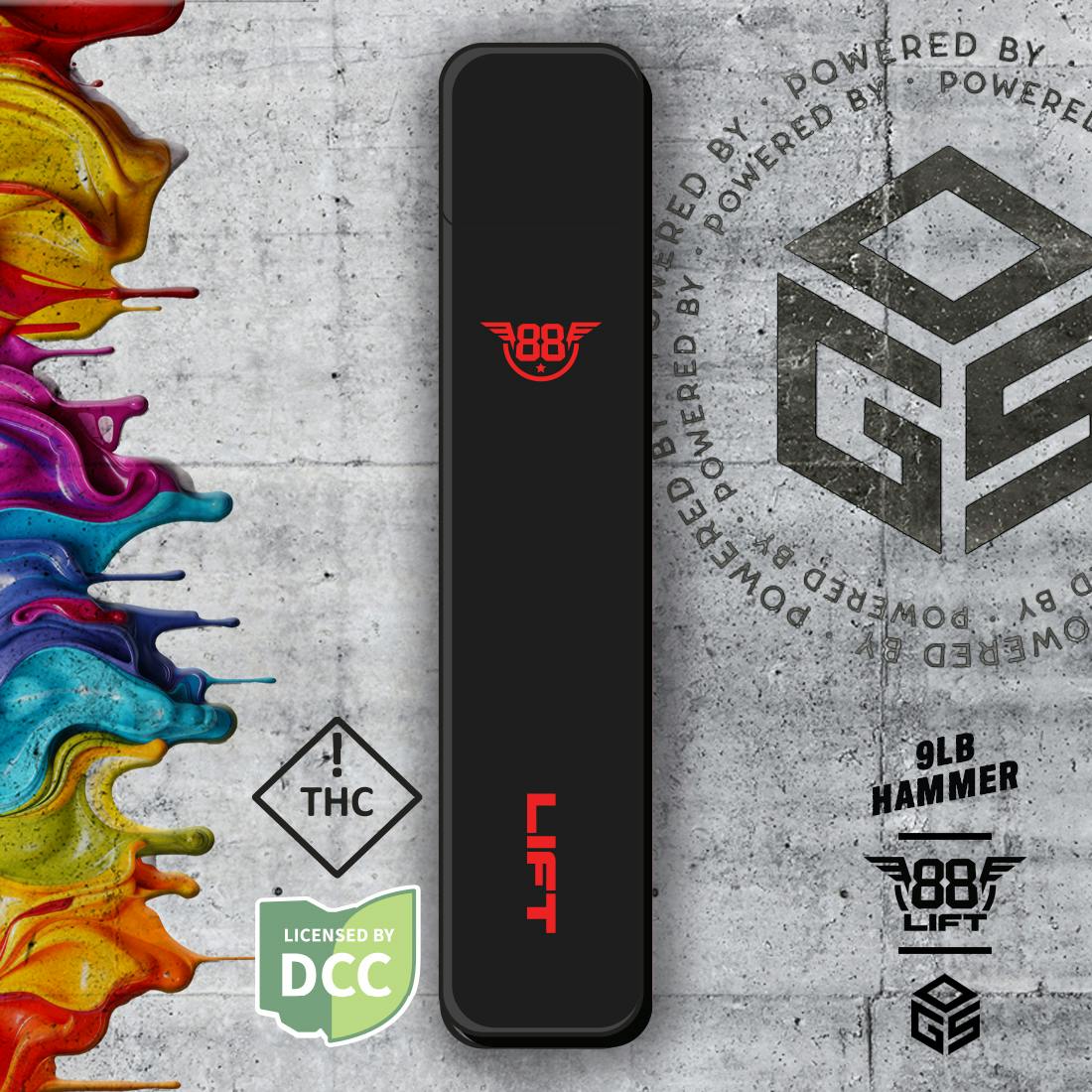 88 lift disposable vape Canton