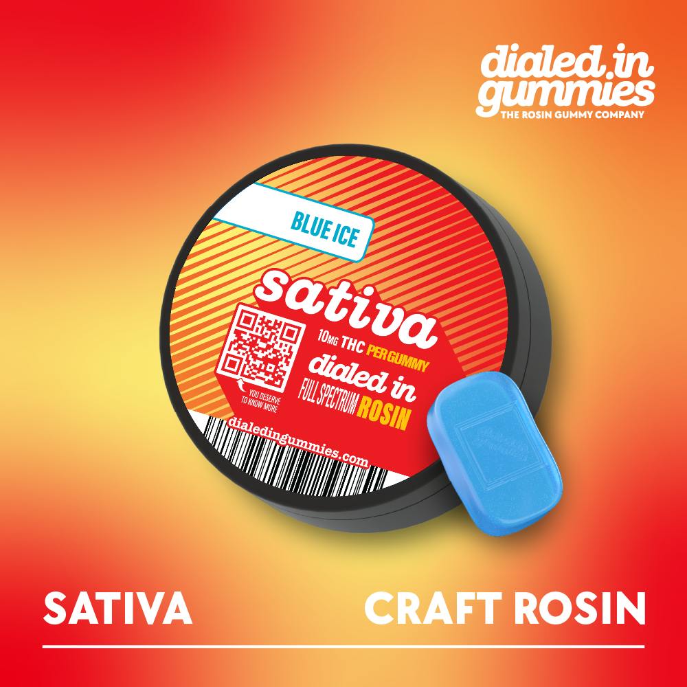 Product Blue Ice - Rosin Gummies - 100MG