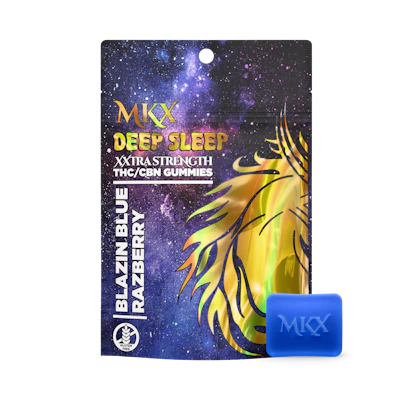 MKX Deep Sleep 200mg Gummies - Blue Razz