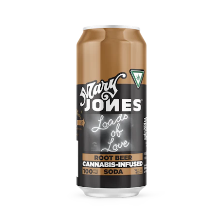 Mary Jones - 100mg Infused Soda - Root Beer - product image at King of Budz